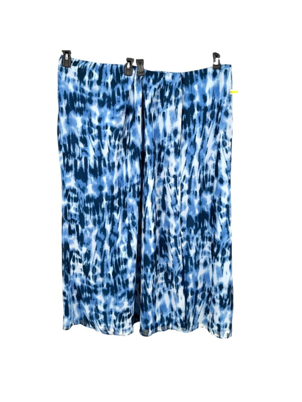 Eloquii Maxi Skirt Tie-Dye Pleated Beachy Coastal Casual Size 26 NWOT Boho Chic